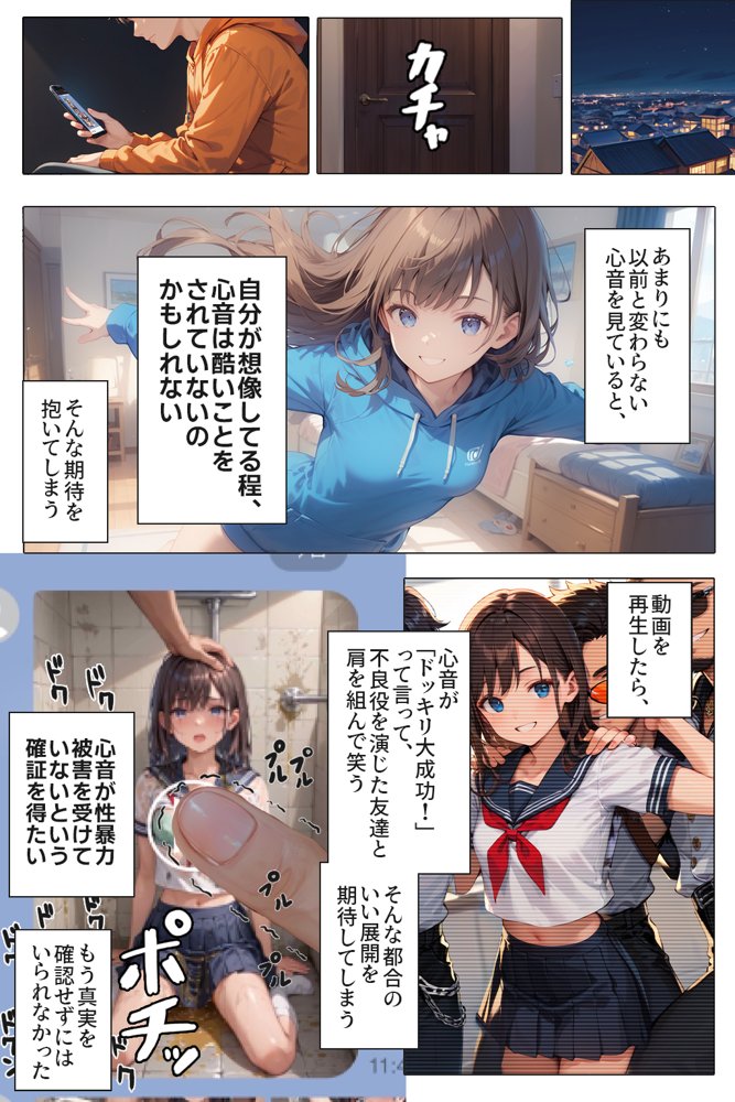 逃げてもいいんだよ 完全版 エロ同人誌画像 032