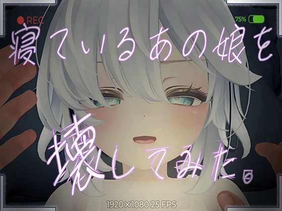 寝ているあの娘を壊してみた。VR