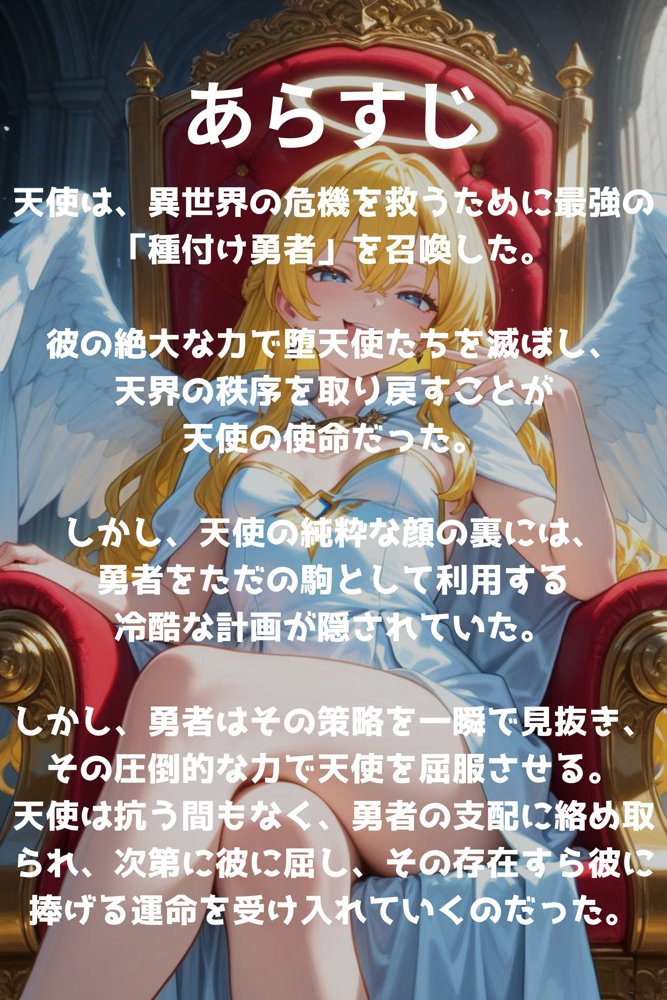 傲慢な大天使様がチン棒に服従した件【全Pセリフあり】【種付け転生マン】 エロ同人誌画像 009