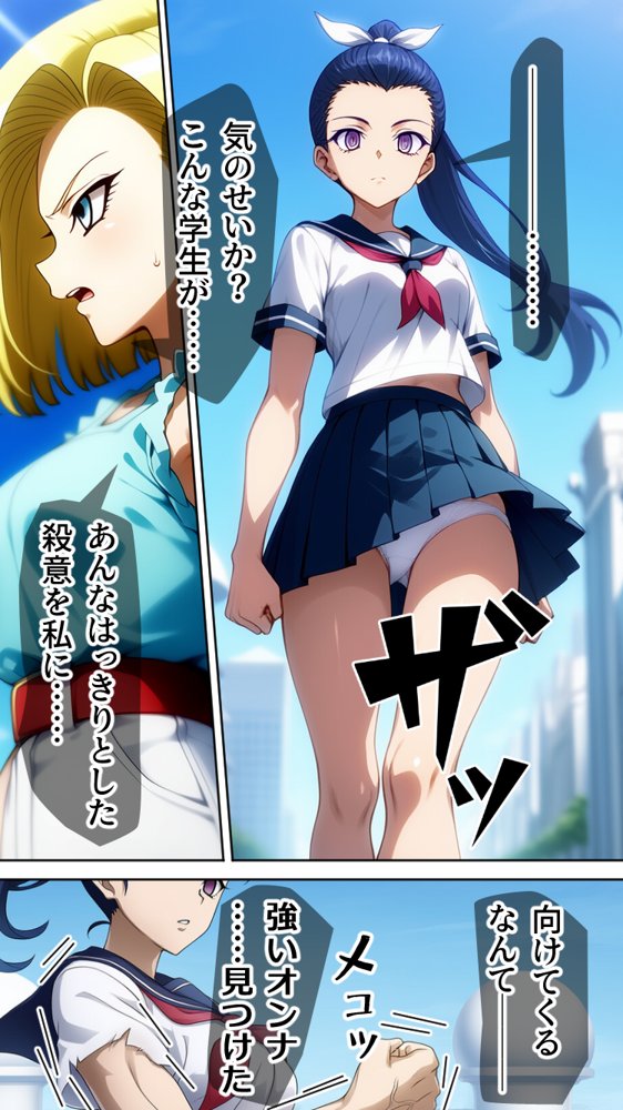 盗まれた肉体-人造人間18号-【AfterImage】 エロ同人誌画像 006