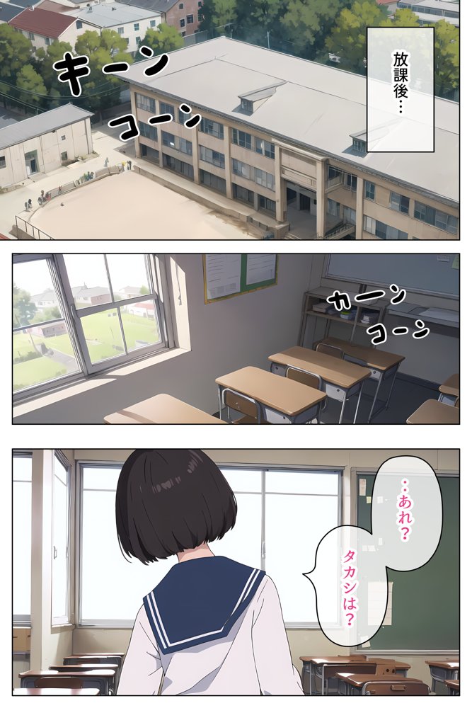 セーラー服で見抜きさせてくれる学校【Minuki Creating Machine】 エロ同人誌画像 004