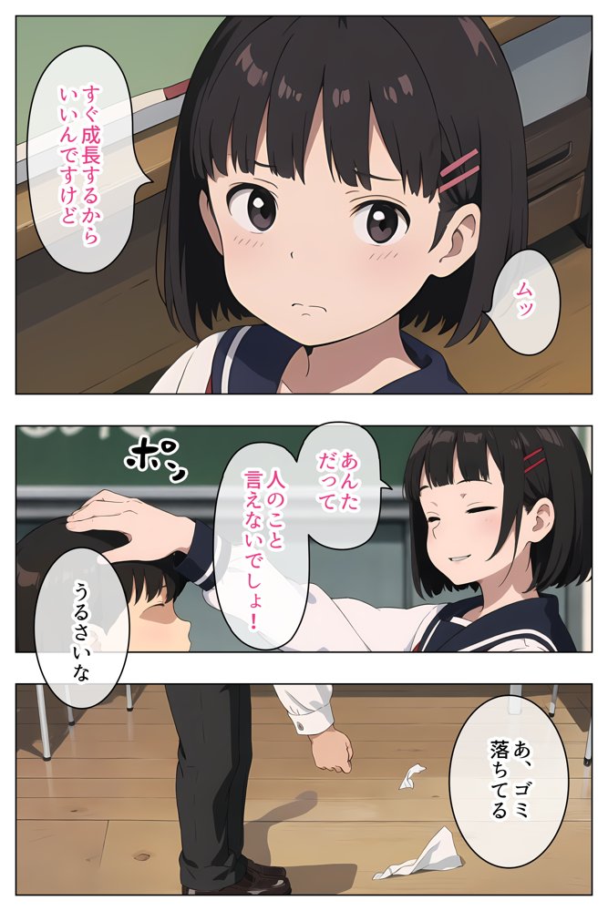 セーラー服で見抜きさせてくれる学校【Minuki Creating Machine】 エロ同人誌画像 007