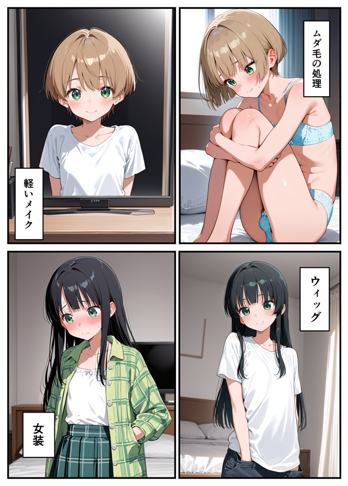 好きな子に女の子みたいとフラれたので、その子の彼氏をNTRます。【乙娘屋（おとこや）】 エロ同人誌画像 009