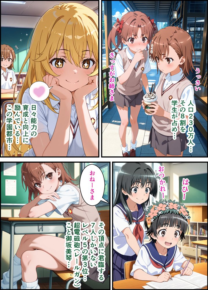 とある処女の快楽堕ち…催●エロオジ集団の性奴●にされた御〇美琴【バリューシコリティ】 エロ同人誌画像 009
