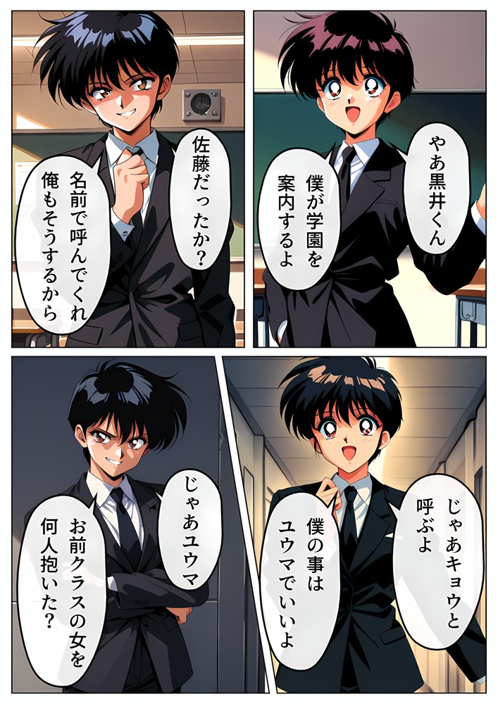 ヤリチン男に侵略される学園【雷覇】 エロ同人誌画像 011