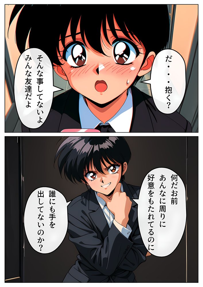 ヤリチン男に侵略される学園【雷覇】 エロ同人誌画像 012