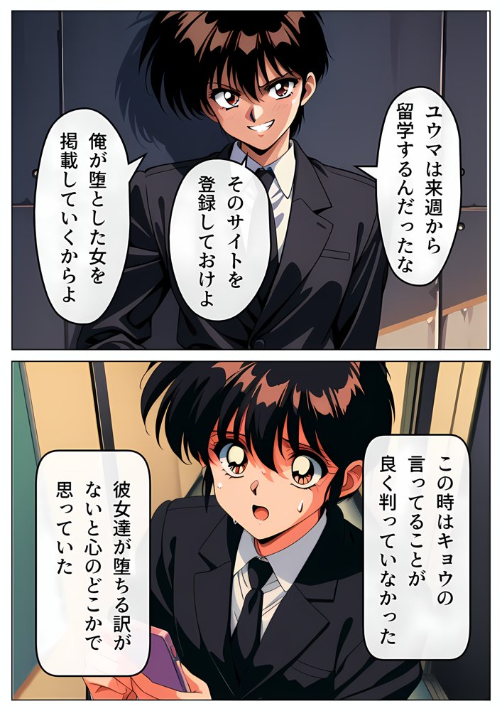ヤリチン男に侵略される学園【雷覇】 エロ同人誌画像 015