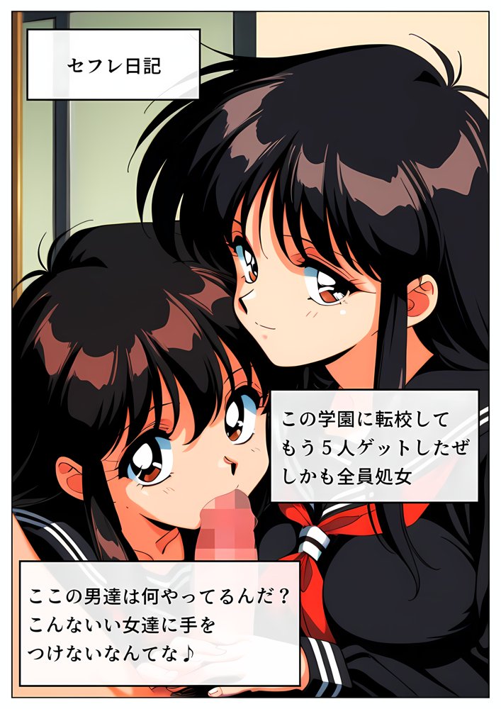 ヤリチン男に侵略される学園【雷覇】 エロ同人誌画像 017