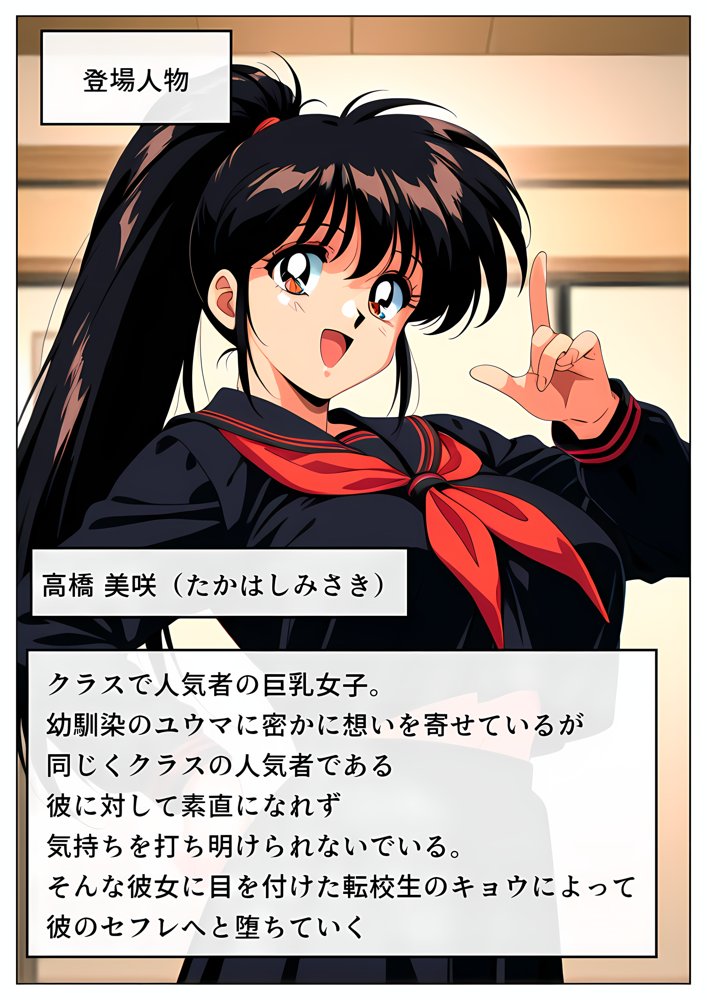 ヤリチン男に侵略される学園【雷覇】 エロ同人誌画像 002