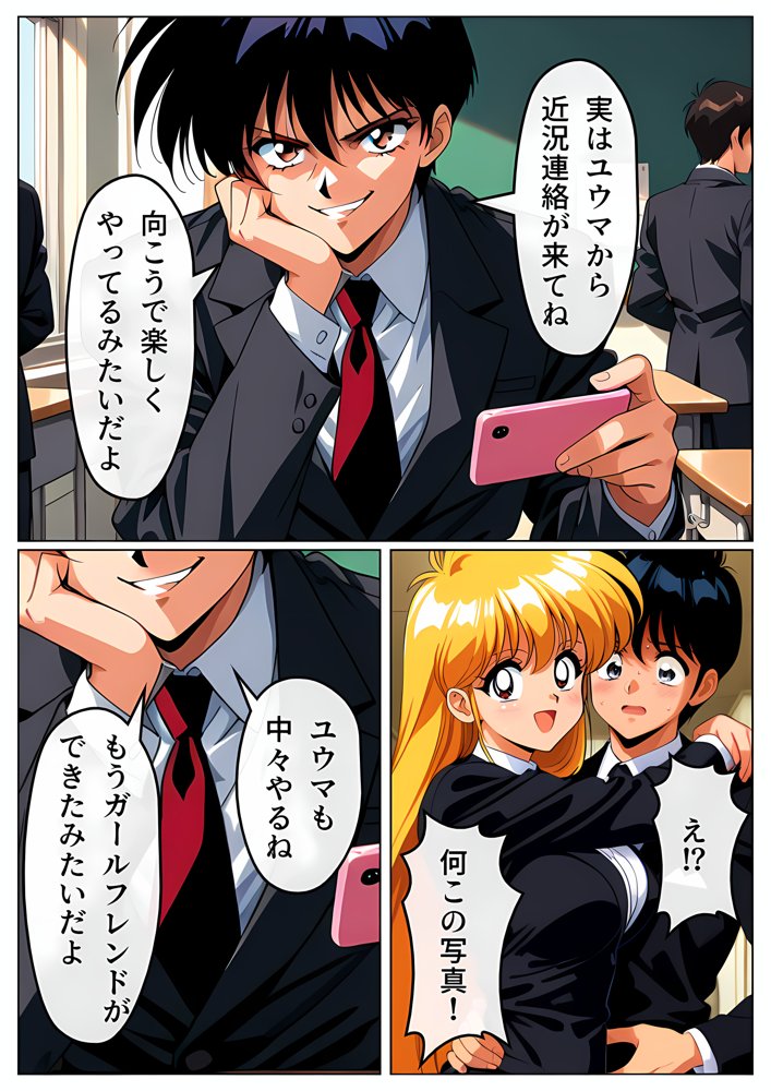 ヤリチン男に侵略される学園【雷覇】 エロ同人誌画像 027