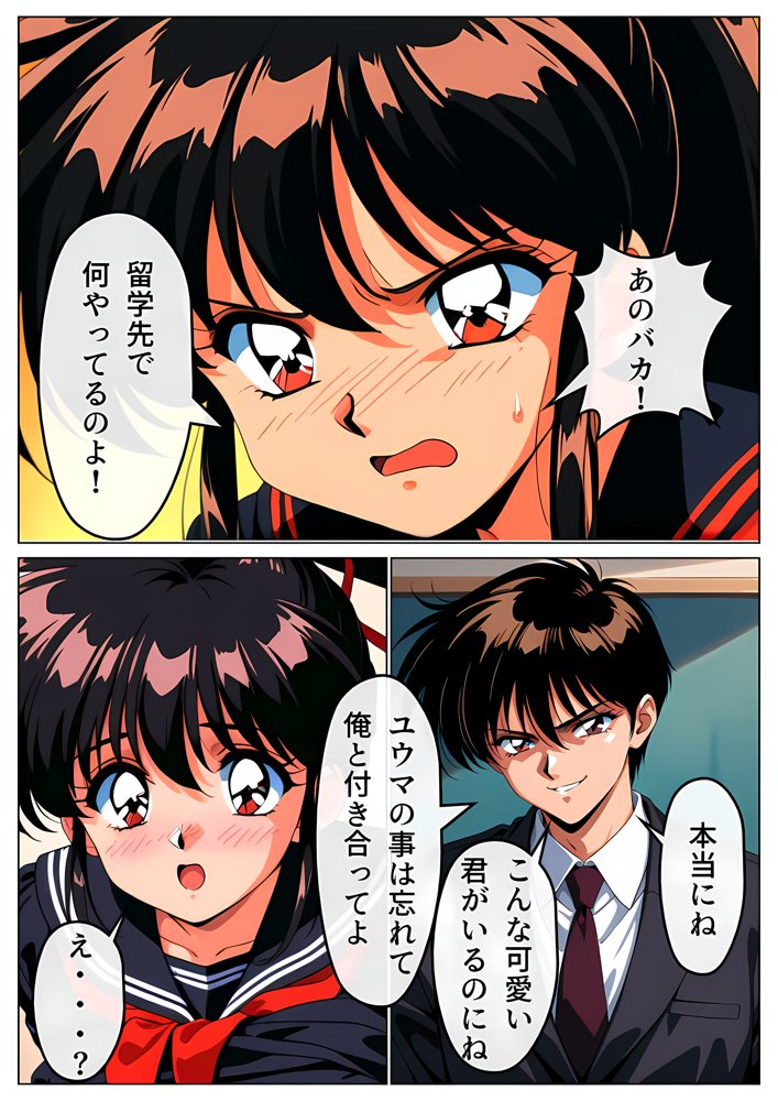 ヤリチン男に侵略される学園【雷覇】 エロ同人誌画像 028