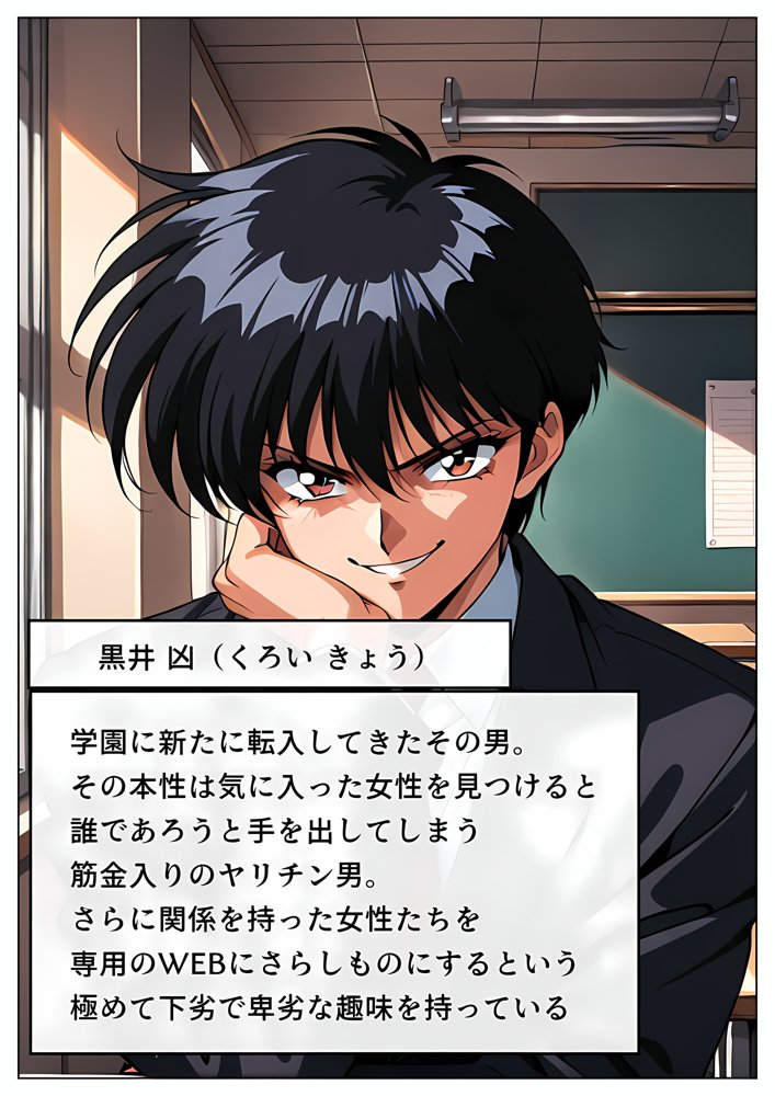 ヤリチン男に侵略される学園【雷覇】 エロ同人誌画像 003