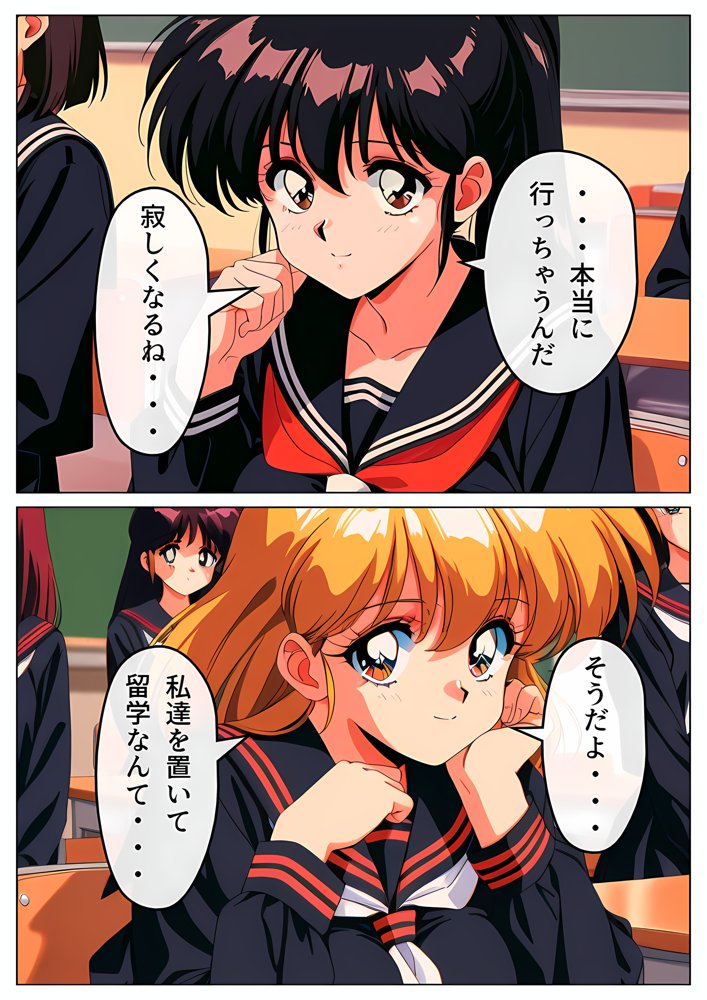 ヤリチン男に侵略される学園【雷覇】 エロ同人誌画像 005