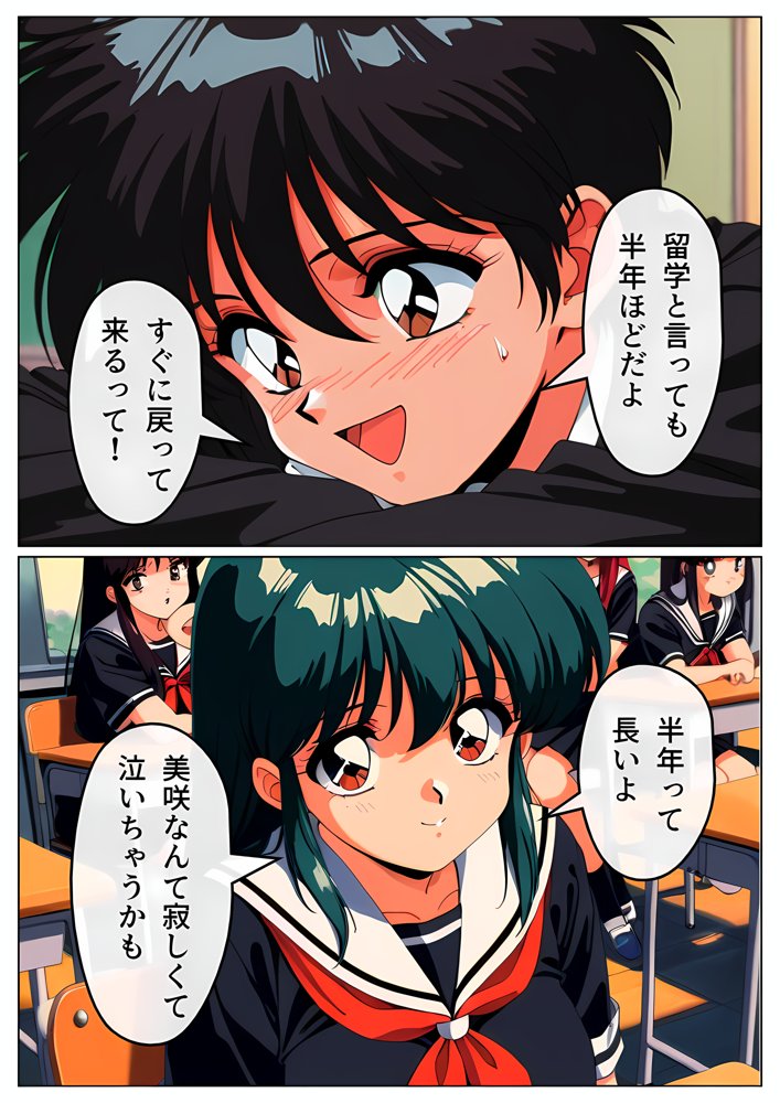 ヤリチン男に侵略される学園【雷覇】 エロ同人誌画像 006