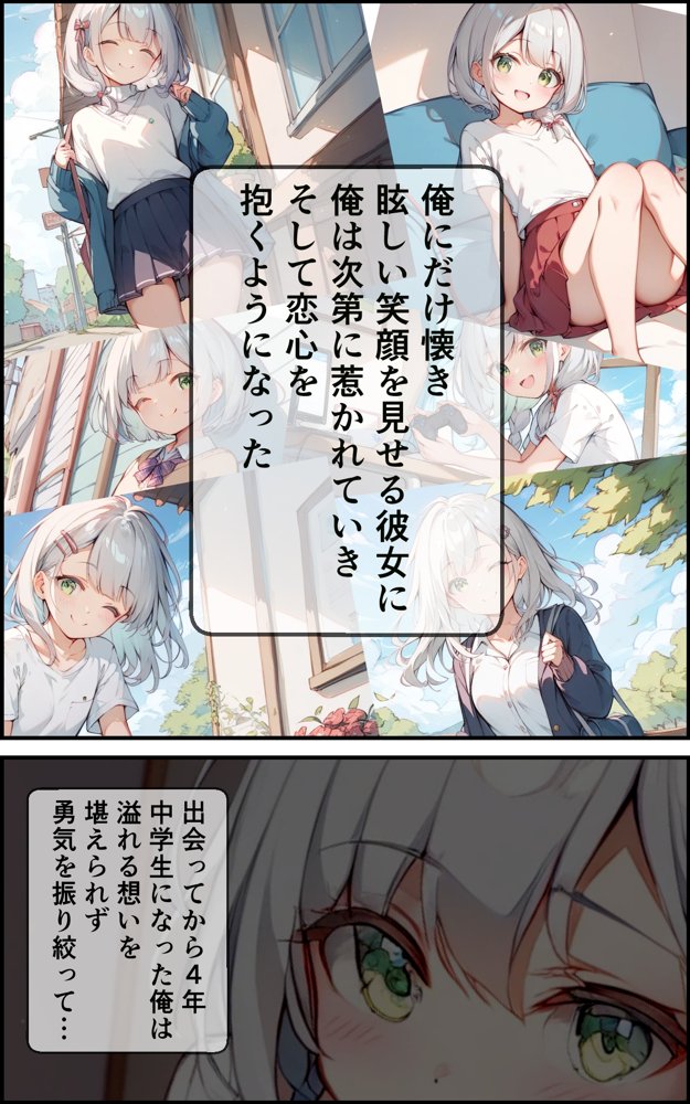 7年間 一緒に過ごした幼馴染と甘々初えっち【初恋ラボ】 エロ同人誌画像 007