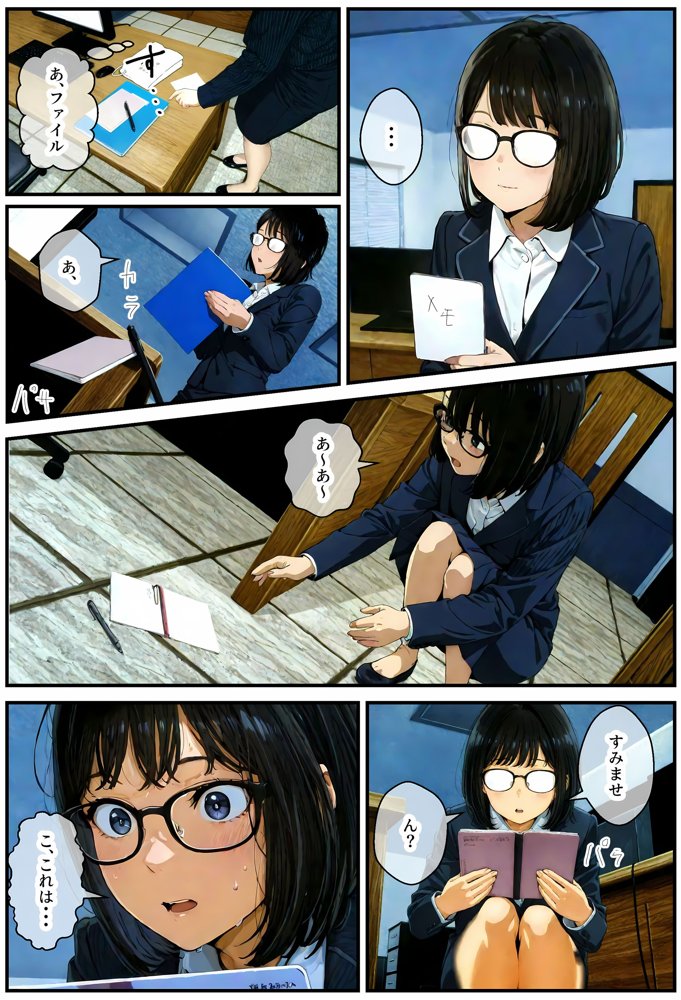 地味でオタクな後輩とエロ漫画を作ることになったんだが【アヤカシノイチ】 エロ同人誌画像 004