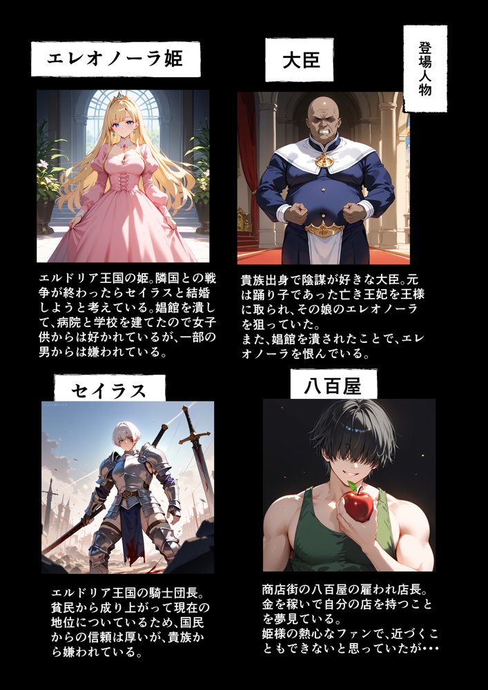 みんなの憧れの姫様がロイヤル肉便器になる話【バベル太郎】 エロ同人誌画像 002