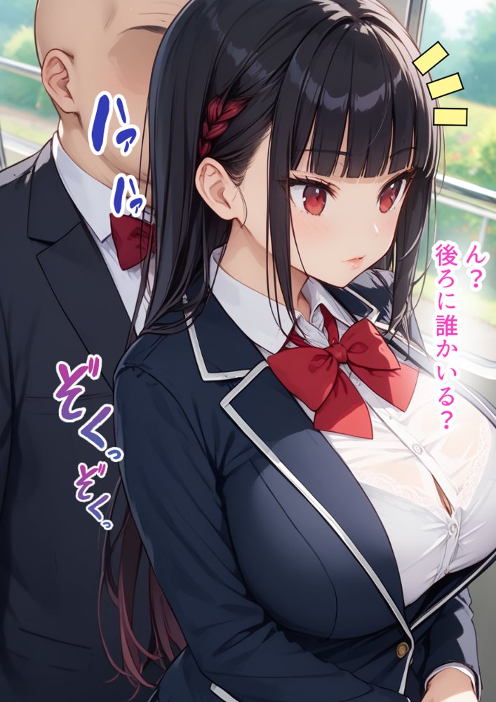 種付けおじさんに痴●された件 爆乳JK編【しろっぷ★ど〜る】 エロ同人誌画像 008