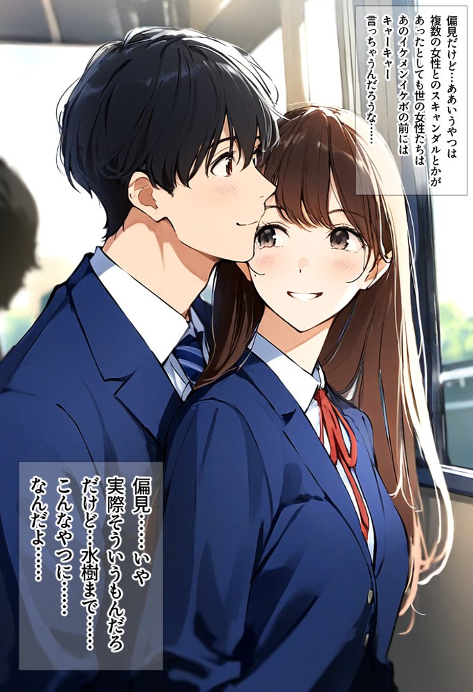 非モテの僕の幼馴染がイケメン彼氏にとられてBSS だけどヤリマンギャル天使のおかげで非モテの僕にモテ期到来！？女子モテ強者男性イケメンイケボリア充彼氏からも寝取り放題下剋上！ BSSから始まるイチャラブ学園ハーレム生活！！【vibrant】 エロ同人誌画像 037