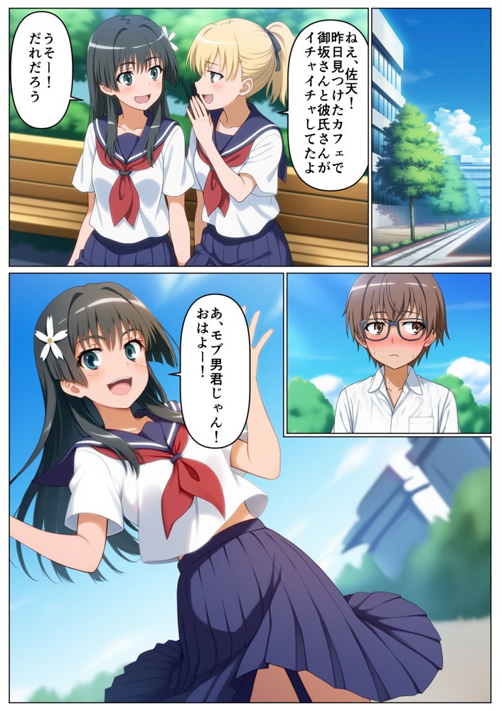 佐天さんがヤリチンに奪われた日【エーアイ・アートワークス】 エロ同人誌画像 002