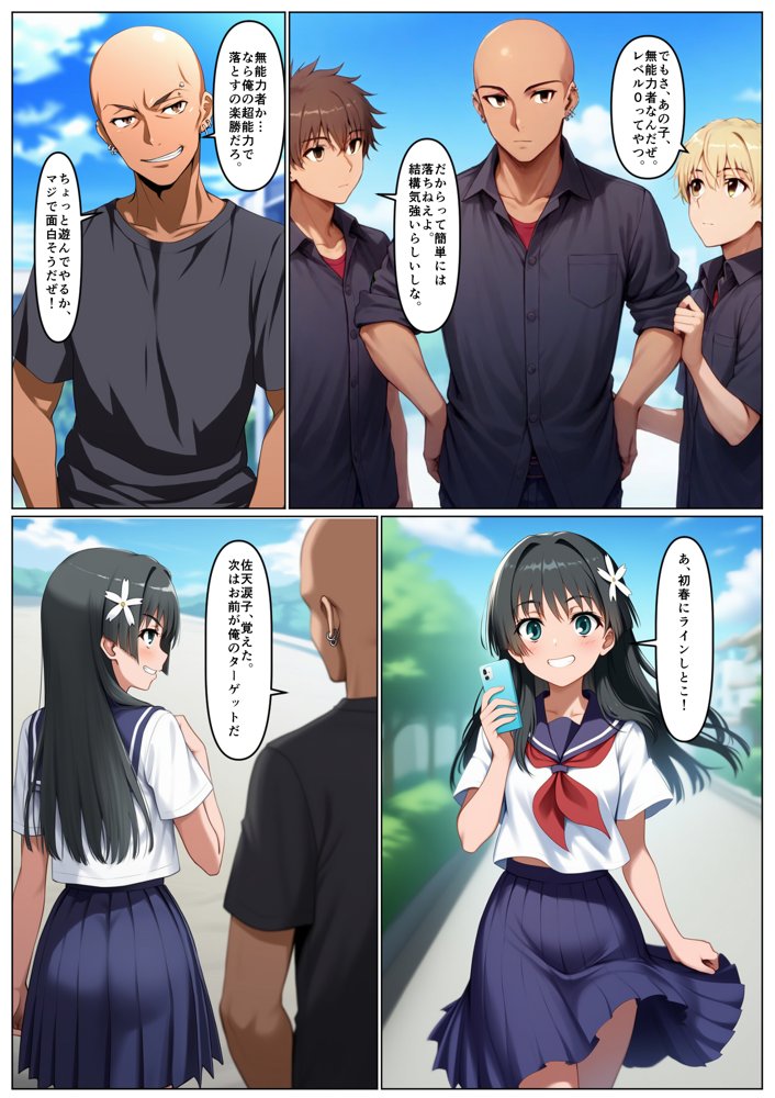 佐天さんがヤリチンに奪われた日【エーアイ・アートワークス】 エロ同人誌画像 010