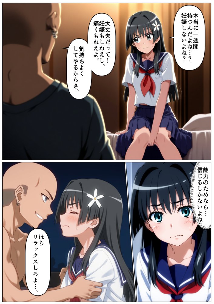 佐天さんがヤリチンに奪われた日【エーアイ・アートワークス】 エロ同人誌画像 050