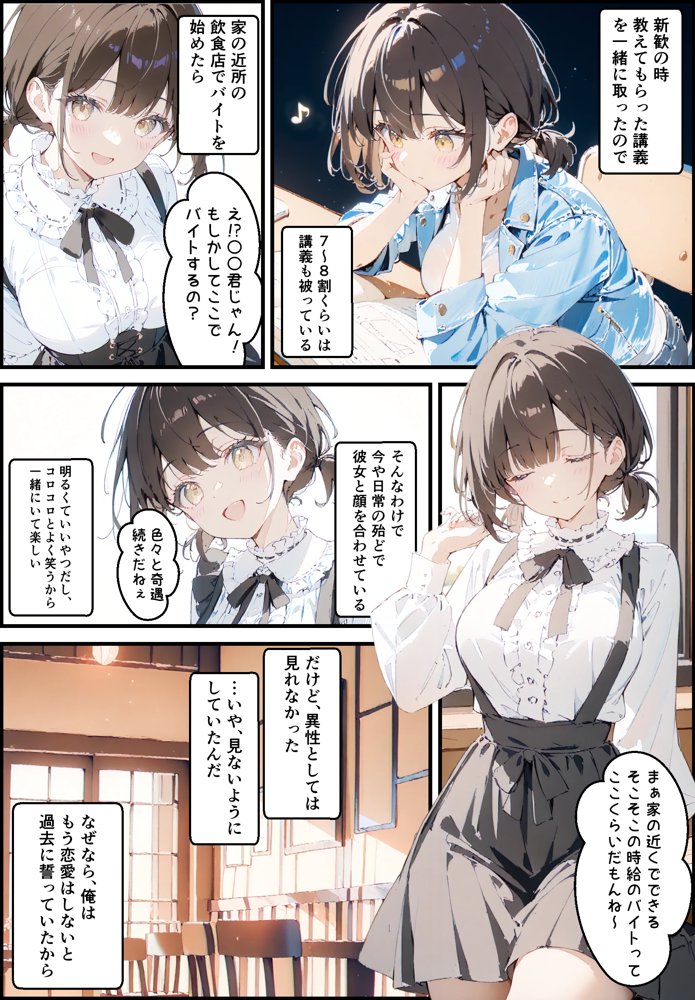 隣に住んでる大学の同期と甘々初えっち【初恋ラボ】 エロ同人誌画像 003