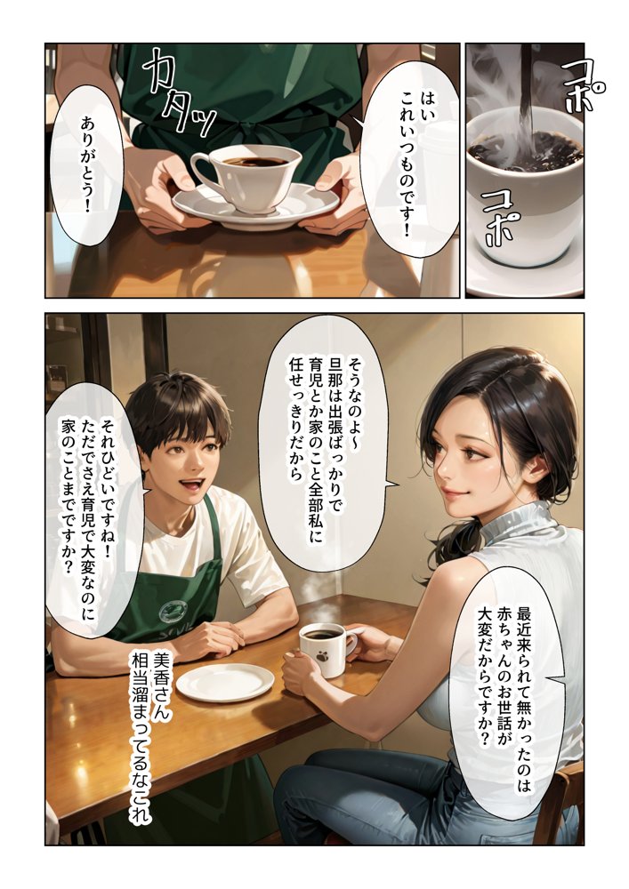 特濃授乳人妻狩り〜美香編〜【カナデンシス】 エロ同人誌画像 005