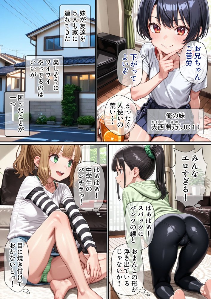 妹のクラスの身体検査に潜入してみた【パルテノンの宴】 エロ同人誌画像 003