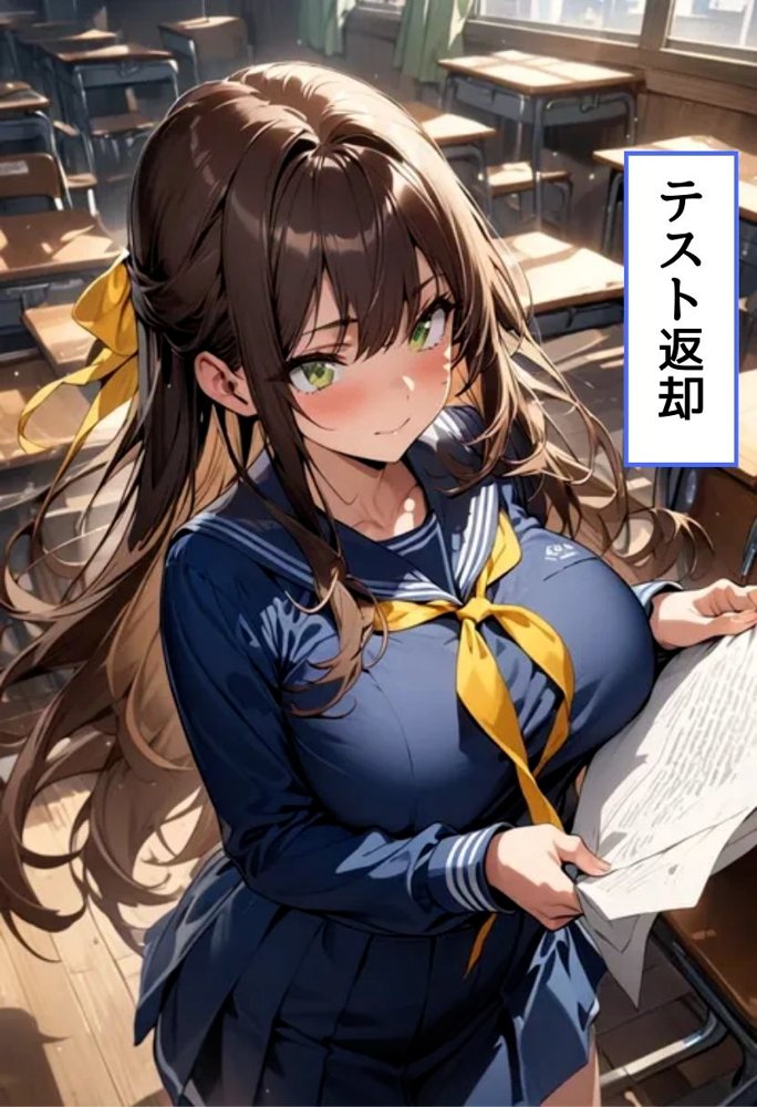 爆乳同級生と従順濃厚えっち【にじいろ☆がーるず】 エロ同人誌画像 011