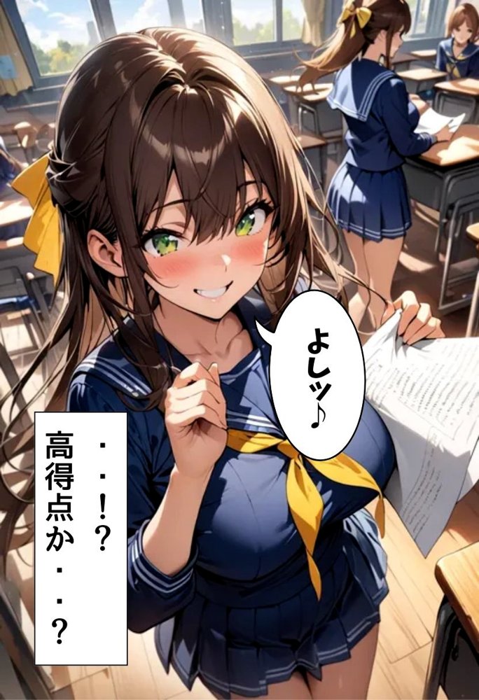爆乳同級生と従順濃厚えっち【にじいろ☆がーるず】 エロ同人誌画像 012