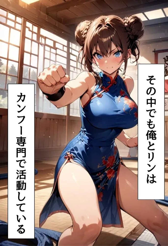 爆乳格闘少女とえっちな稽古【にじいろ☆がーるず】 エロ同人誌画像 007