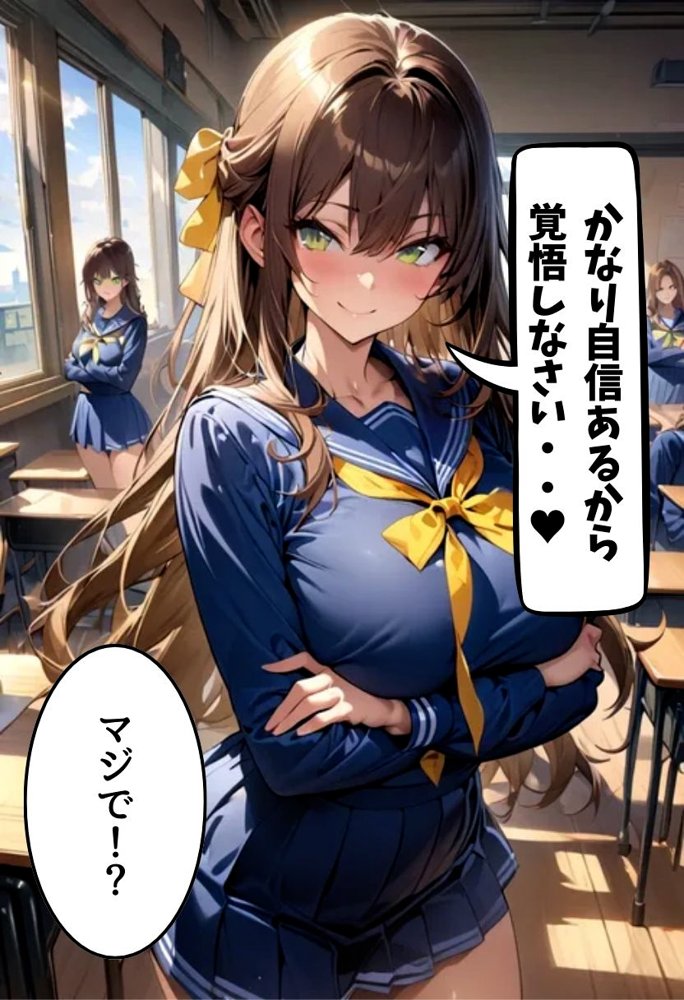 爆乳同級生と従順濃厚えっち【にじいろ☆がーるず】 エロ同人誌画像 010