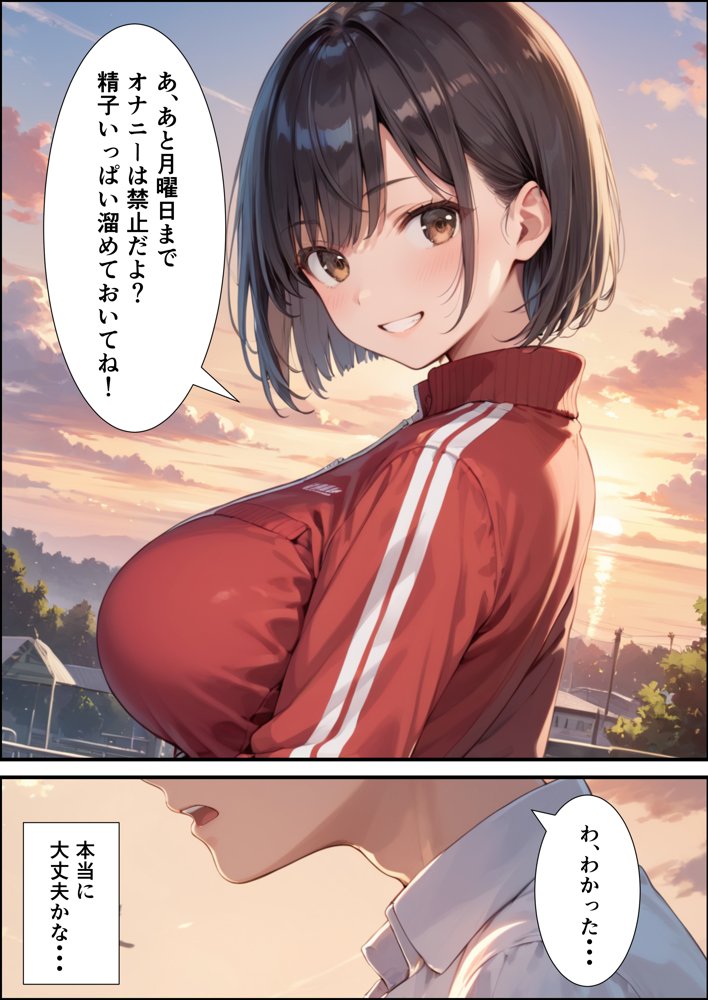 【性春イチャラブDAYS】爆乳マネージャーと朝の保健室でえっちしてたらヤバいことになった話【体験版20P】【くろも！のドリームランド】 hitomi無料エロ漫画（同人誌）サンプル画像003