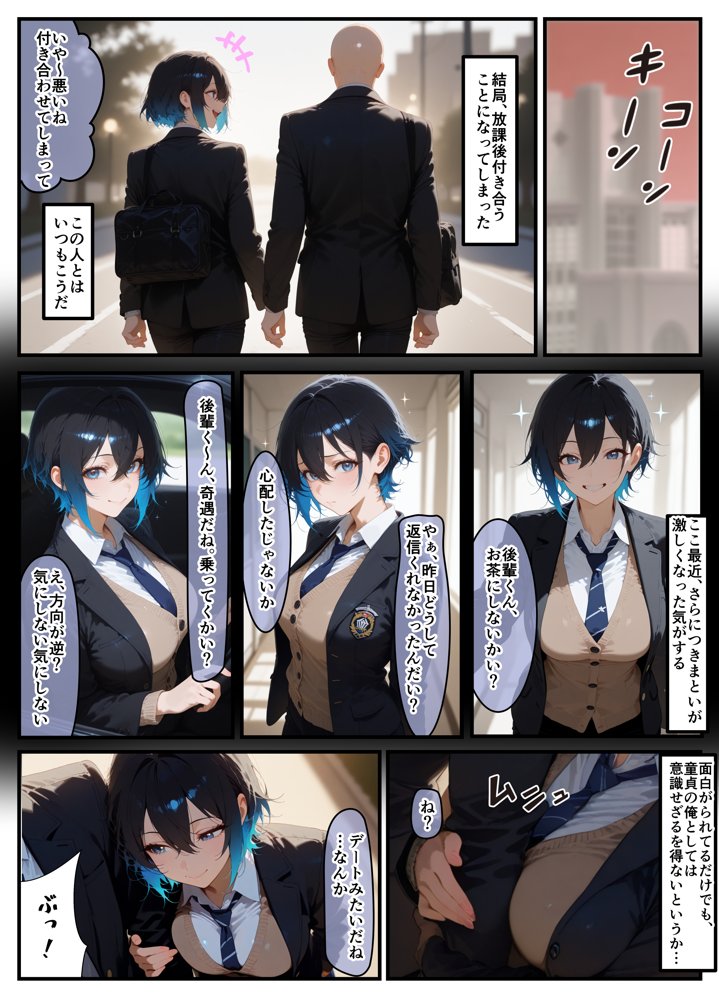 女学園の王子様♀の百合ハーレムの竿係になった【はらいでか】 エロ同人誌画像 006