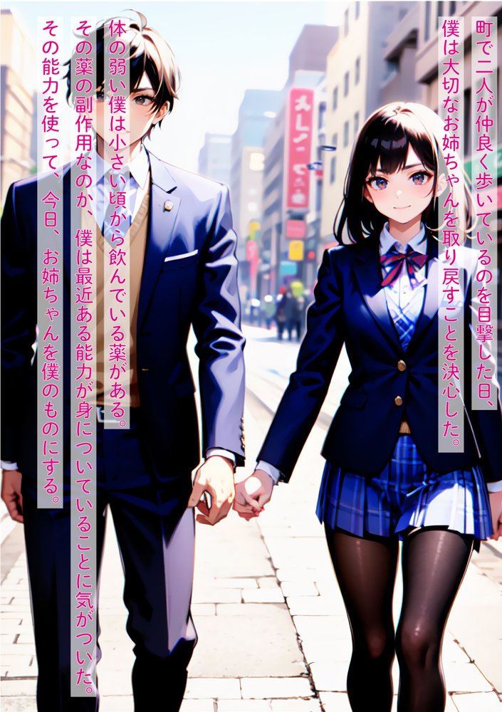 【1＋2 お得セット】［NTR］大好きな姉が隣に住む幼馴染みと恋仲になったので、嫉妬した僕が異能力で寝取った話【影愛産業】 エロ同人誌画像 007