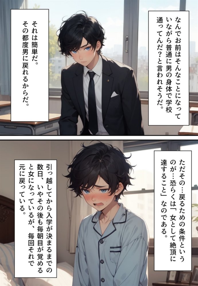 恐怖の女体化マンション！ 隣人お姉さんと百合地獄【真城の秘宝館】