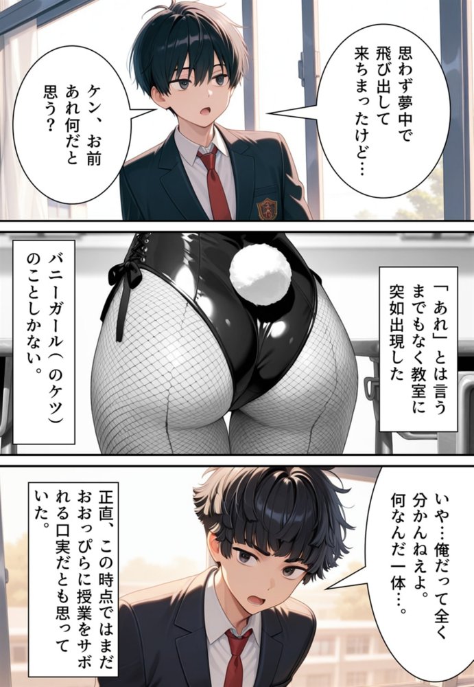 友兎  性転換パニック！親友もバニーガールにされちゃった！？【真城の秘宝館】 エロ同人誌画像 061