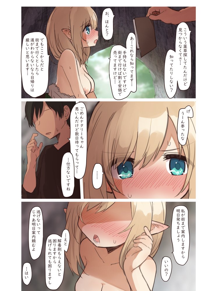 エルフの住む森。シリーズ 総集編【いーすとはうす】 エロ同人誌画像 026