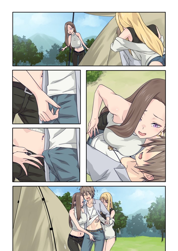 ぎゃるキャン〜サークルを作ったら女の子ばかり集まってきた話〜【TJ_studio】 無料エロ漫画（同人誌）サンプル画像031