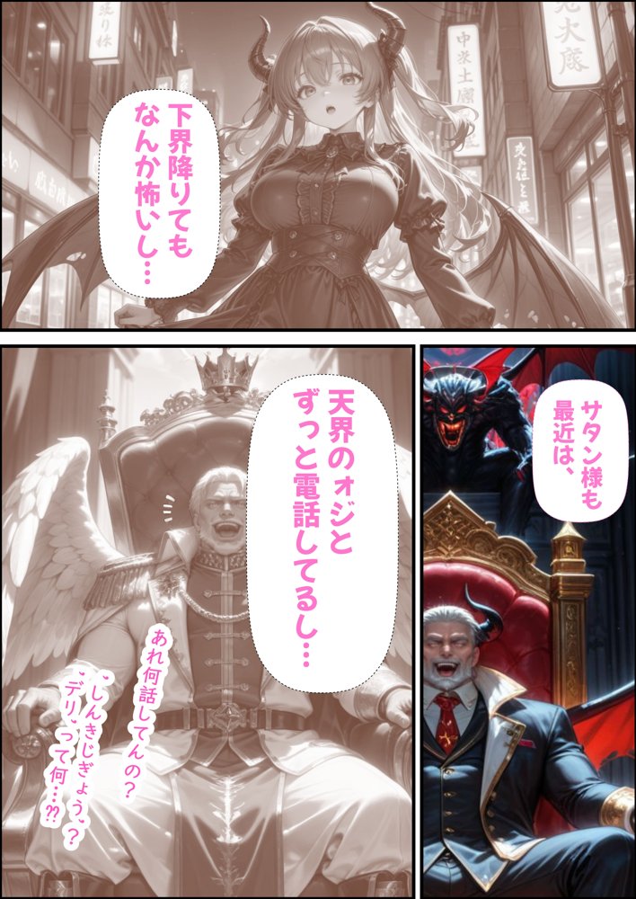 小生意気なサキュバスを騙し討ち種付け教育した件【AiGent009】 エロ同人誌画像 002