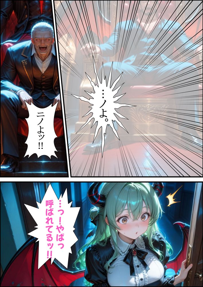 小生意気なサキュバスを騙し討ち種付け教育した件【AiGent009】 エロ同人誌画像 006