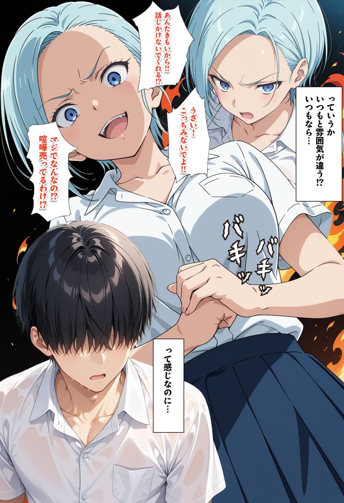先生からクラスの1軍ギャルを見舞いに行くよう言われただけなのに【BK】 無料エロ漫画（同人誌）サンプル画像004