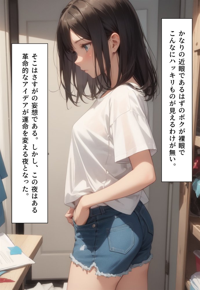 突然女体化能力を得たボクの愉快な生活【真城のソフトハウス】 エロ同人誌画像 048
