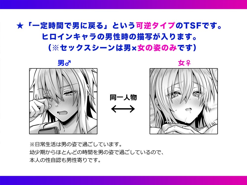 俺の親友はTS（性転換）体質 総集編1【UTEN＋】 エロ同人誌画像 007