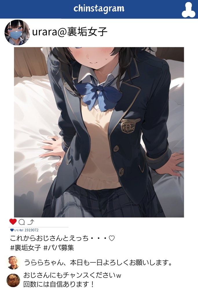 地味で華奢な裏垢女子がおじさんとハメ撮り生配信するまで【種付け出版】 エロ同人誌画像 002
