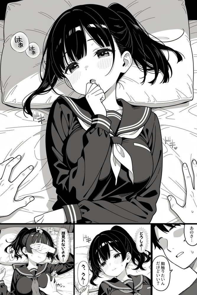 幼馴染とドキドキえっち始めました。【ハメ撮り屋】 エロ同人誌画像 002