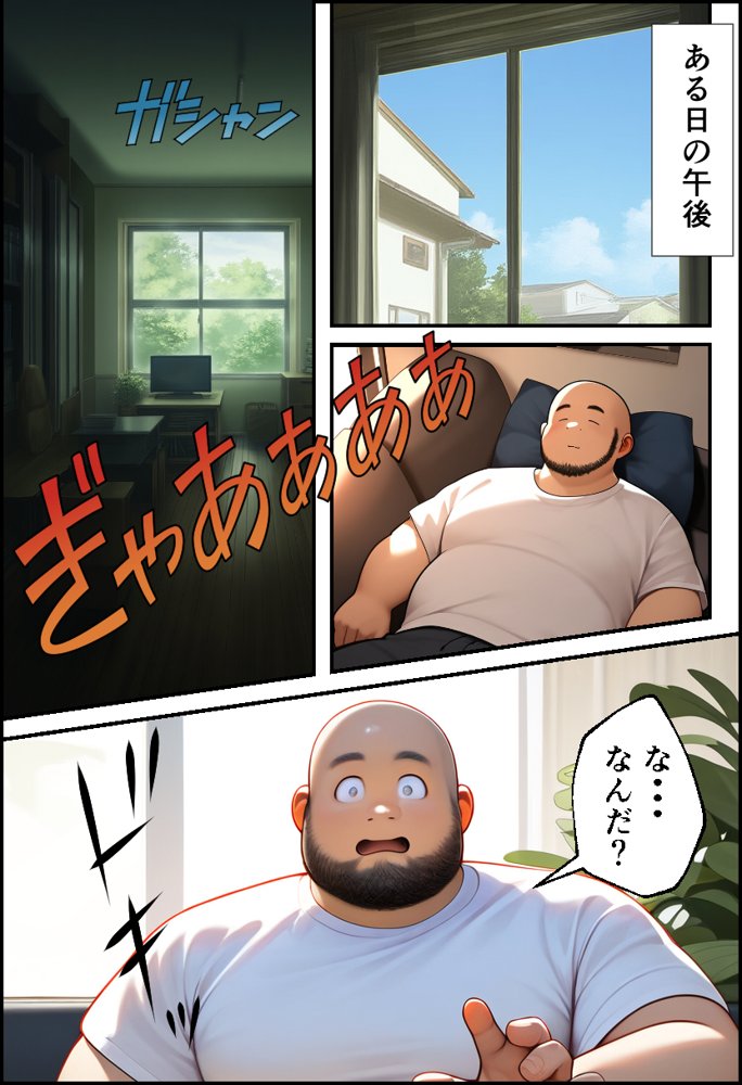 巨乳親子丼！おじさんのチ〇ポに支配された母と娘【イッキ】 無料エロ漫画（同人誌）サンプル画像009
