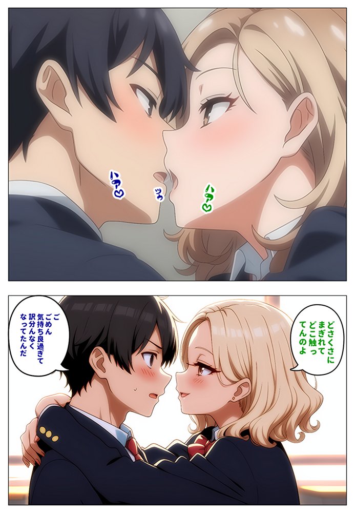 【メッチャエロい作品なので新作セールします】委員長とギャルがセックス勝負を始めたんだが俺が審判をする事になった話【暇人クラブ】 エロ同人誌画像 004