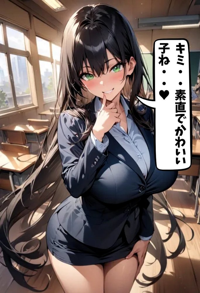 爆乳数学教師のえっちな授業【にじいろ☆がーるず】 エロ同人誌画像 007